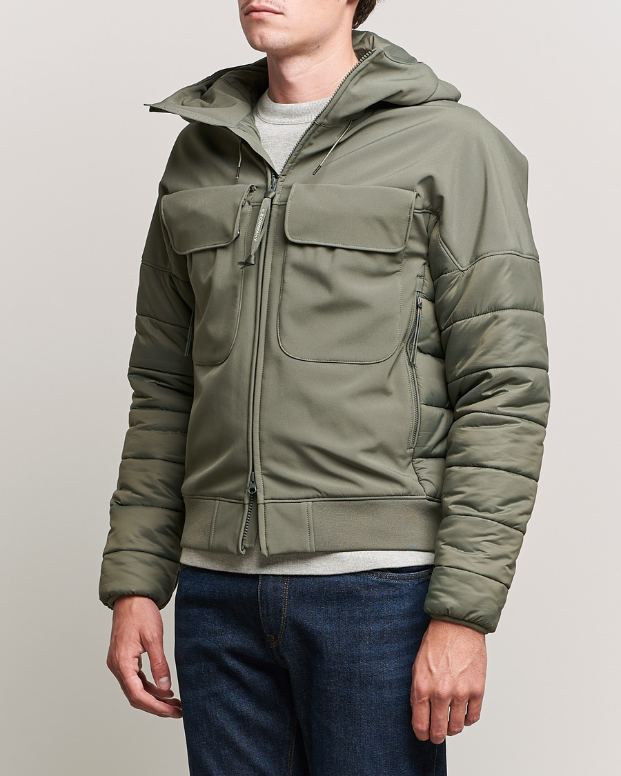 Mies | Takit | C.P. Company | CP Shell - R Mixed Goggle Jacket Green