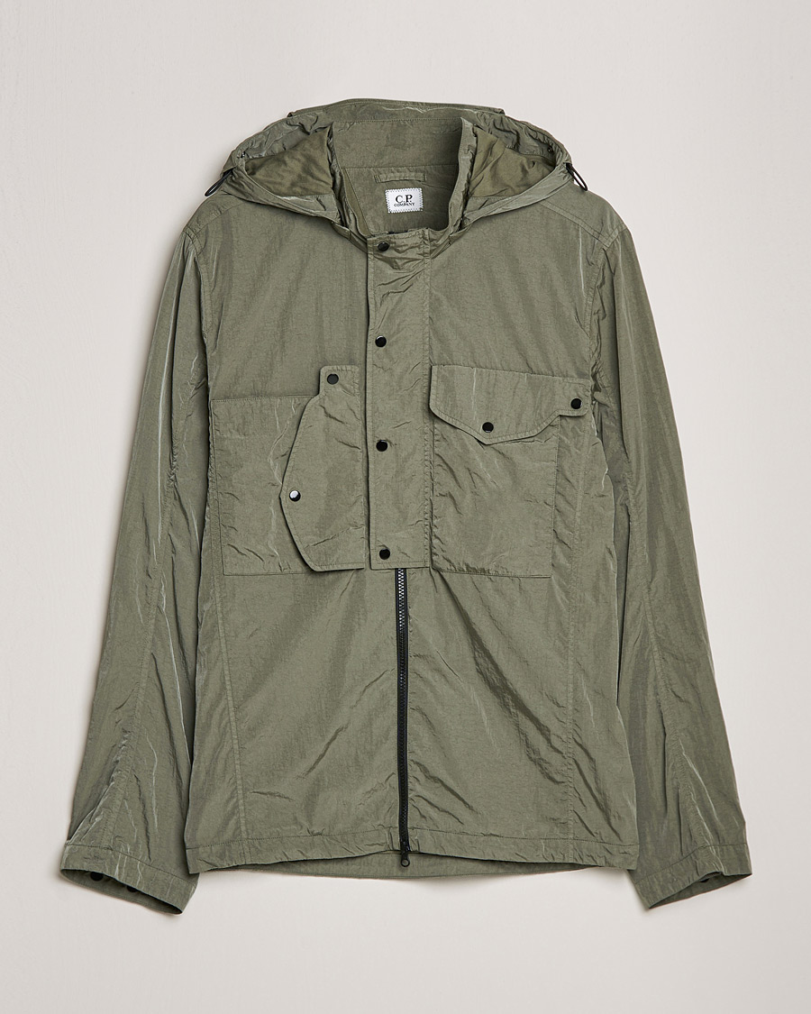 Mies | Takit | C.P. Company | Chrome R Hooded Shirt Jacket Green