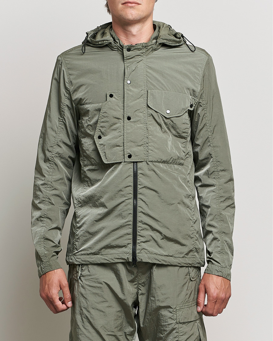 Mies | Takit | C.P. Company | Chrome R Hooded Shirt Jacket Green