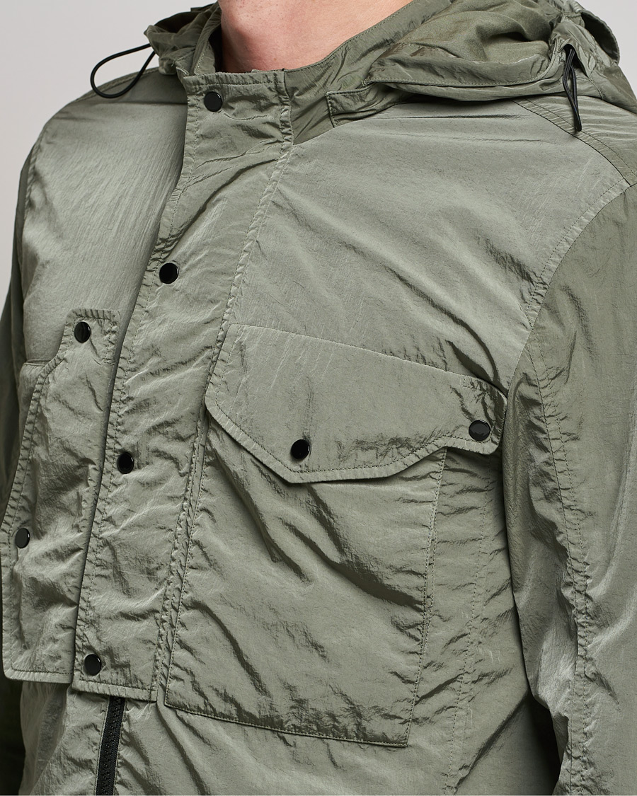 Mies | Takit | C.P. Company | Chrome R Hooded Shirt Jacket Green