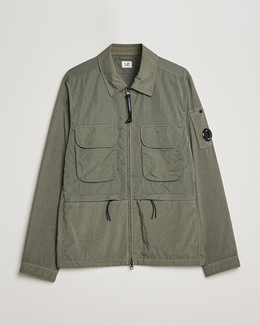 Mies | Takit | C.P. Company | Taylon P Mixed Shirt Jacket Green