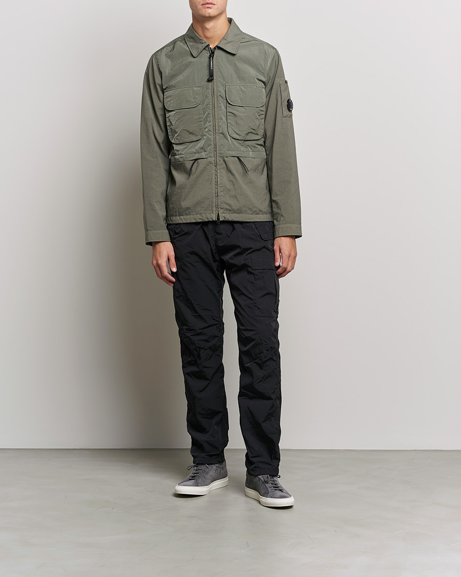 Mies | Takit | C.P. Company | Taylon P Mixed Shirt Jacket Green