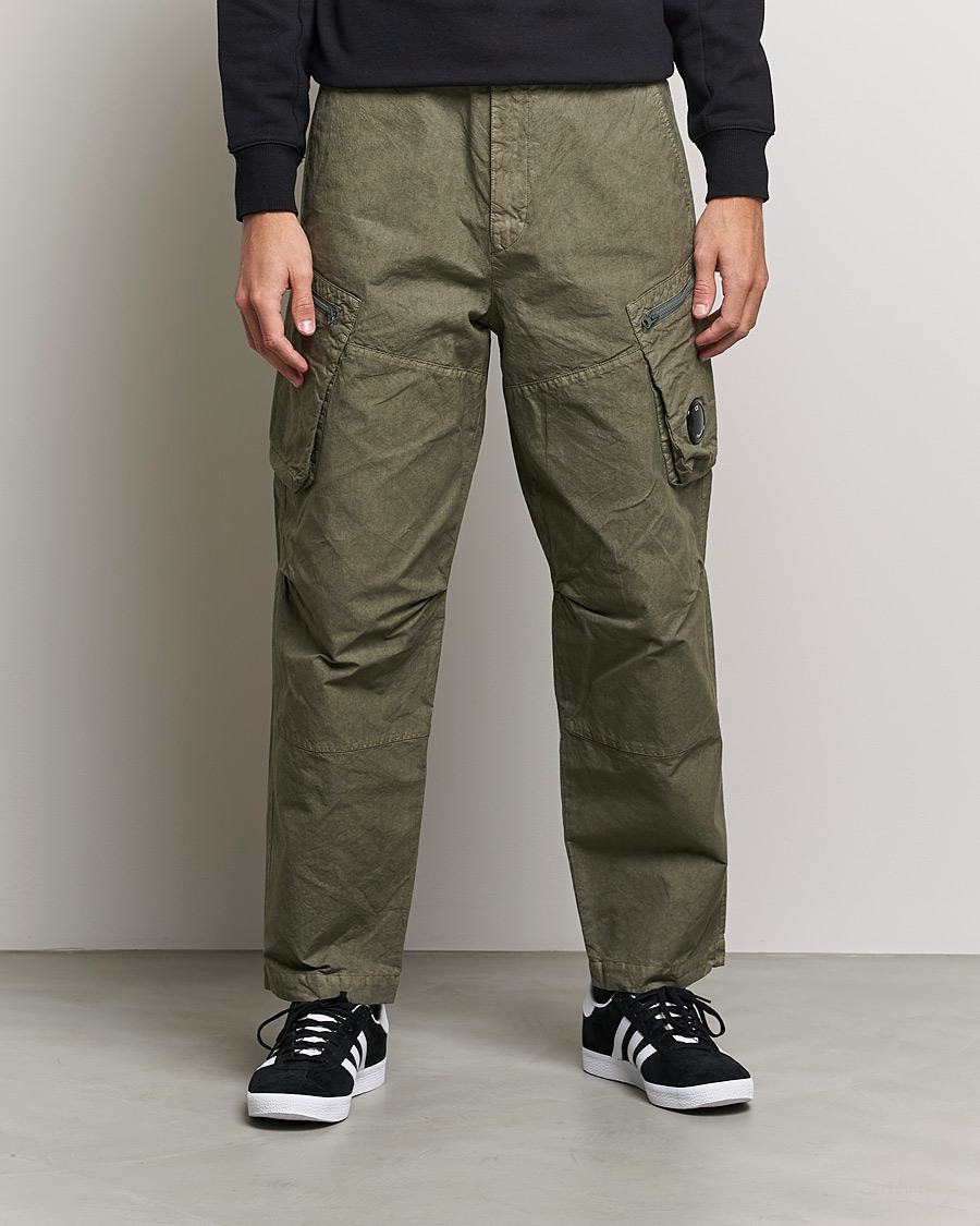 Mies | Housut | C.P. Company | Ba-Tic Loose Fit Cargo Pants Green