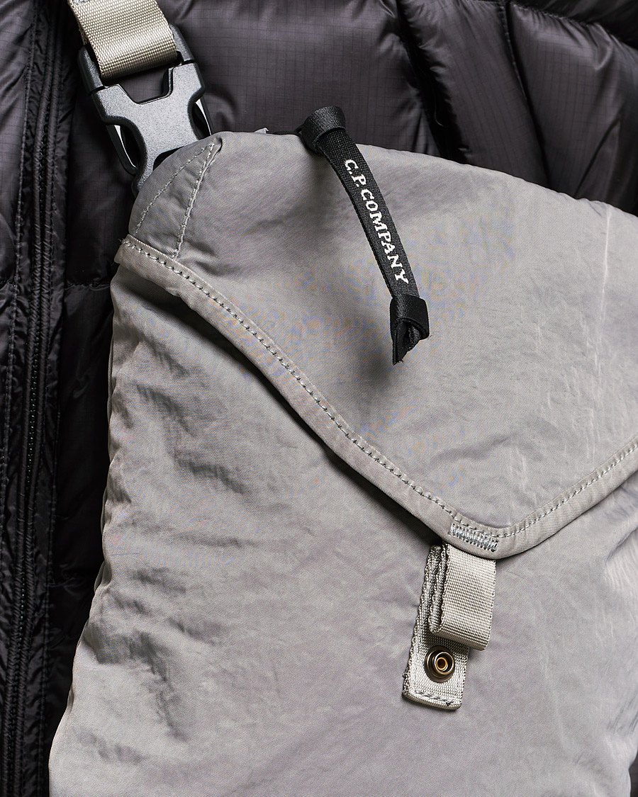 Mies | C.P. Company Nylon B Shoulder Bag Grey | C.P. Company | Nylon B Shoulder Bag Grey
