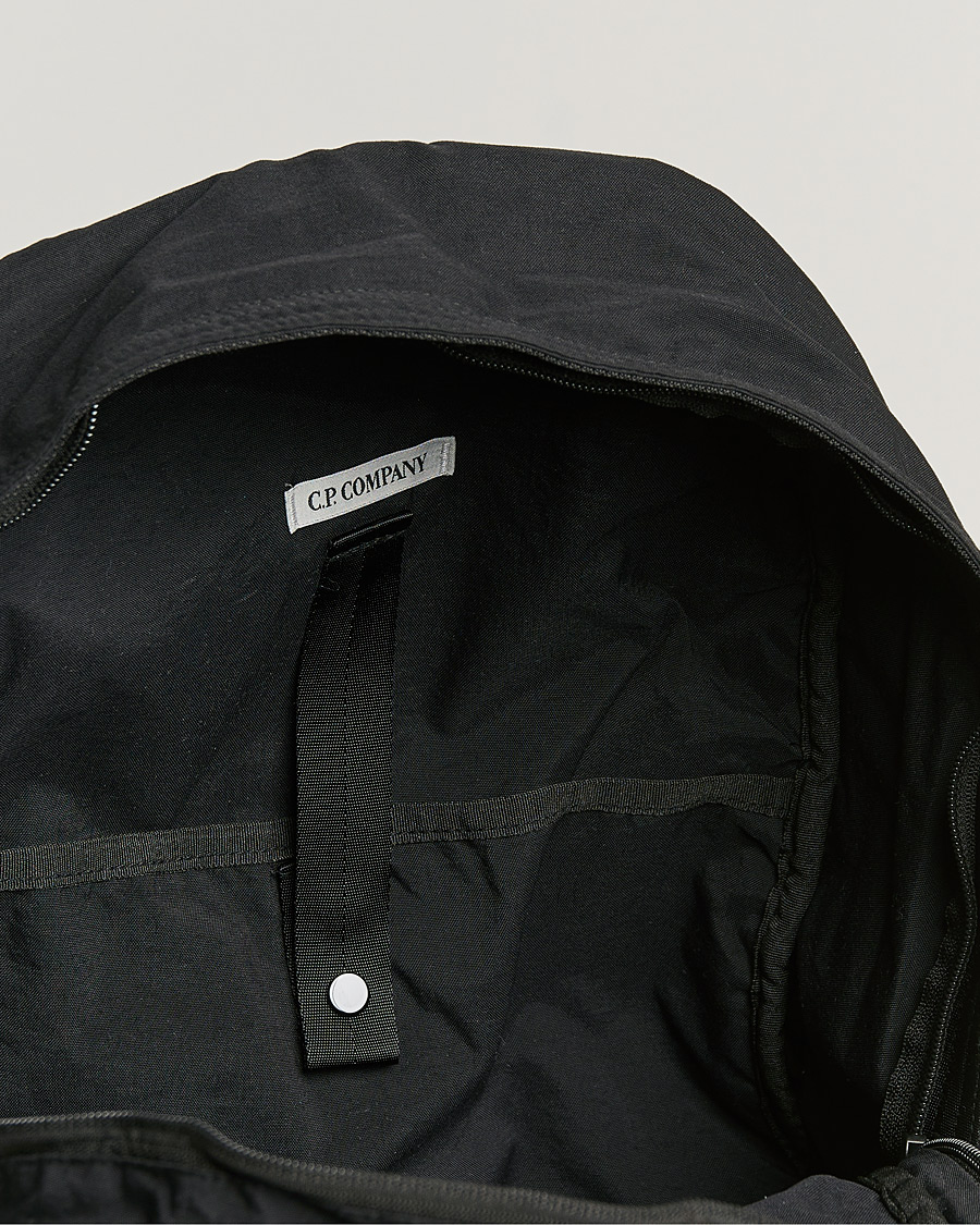 Mies | C.P. Company Taylon P Mixed Backpack Black | C.P. Company | Taylon P Mixed Backpack Black