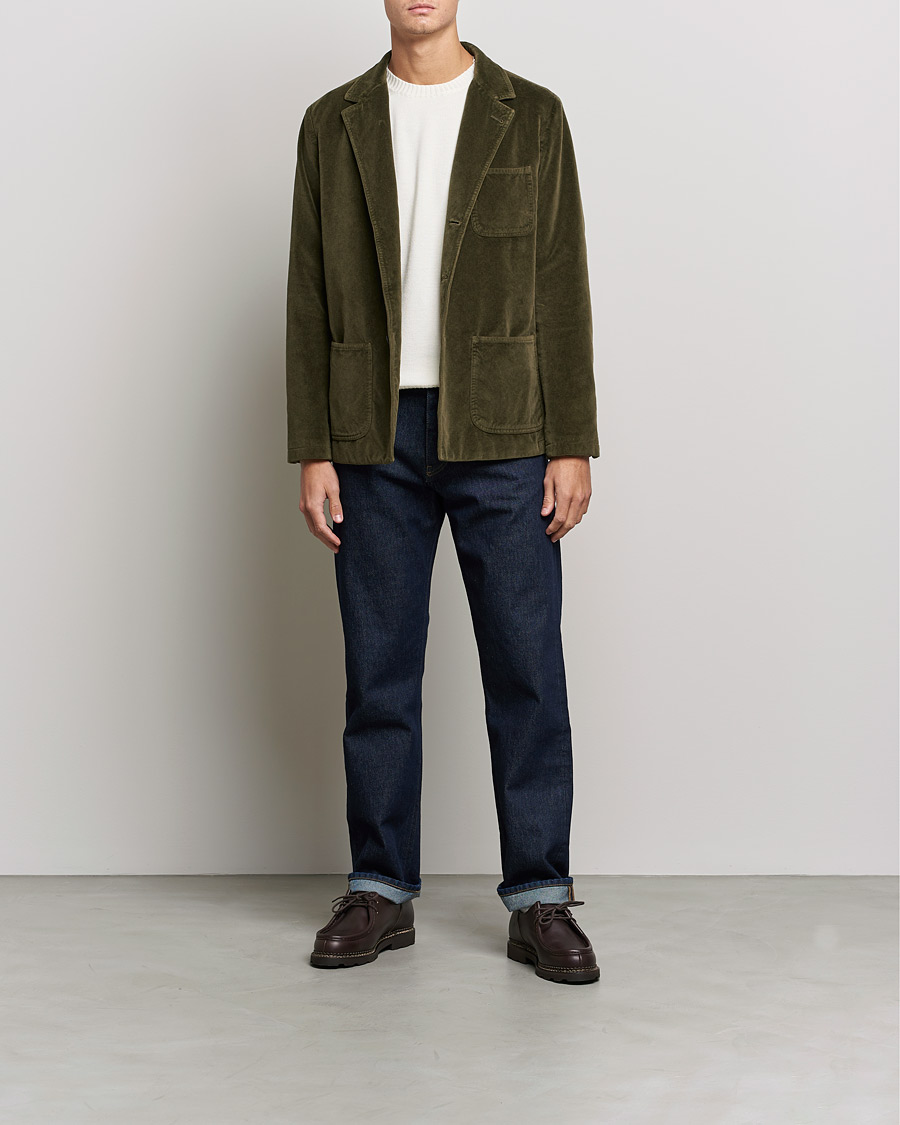 Mies | Pikkutakit | Massimo Alba | Baglietto Velvet Jacket Military