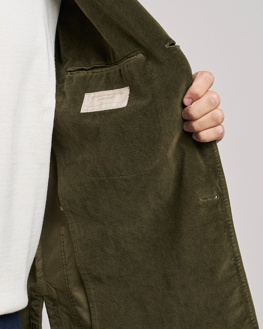 Mies | Pikkutakit | Massimo Alba | Baglietto Velvet Jacket Military