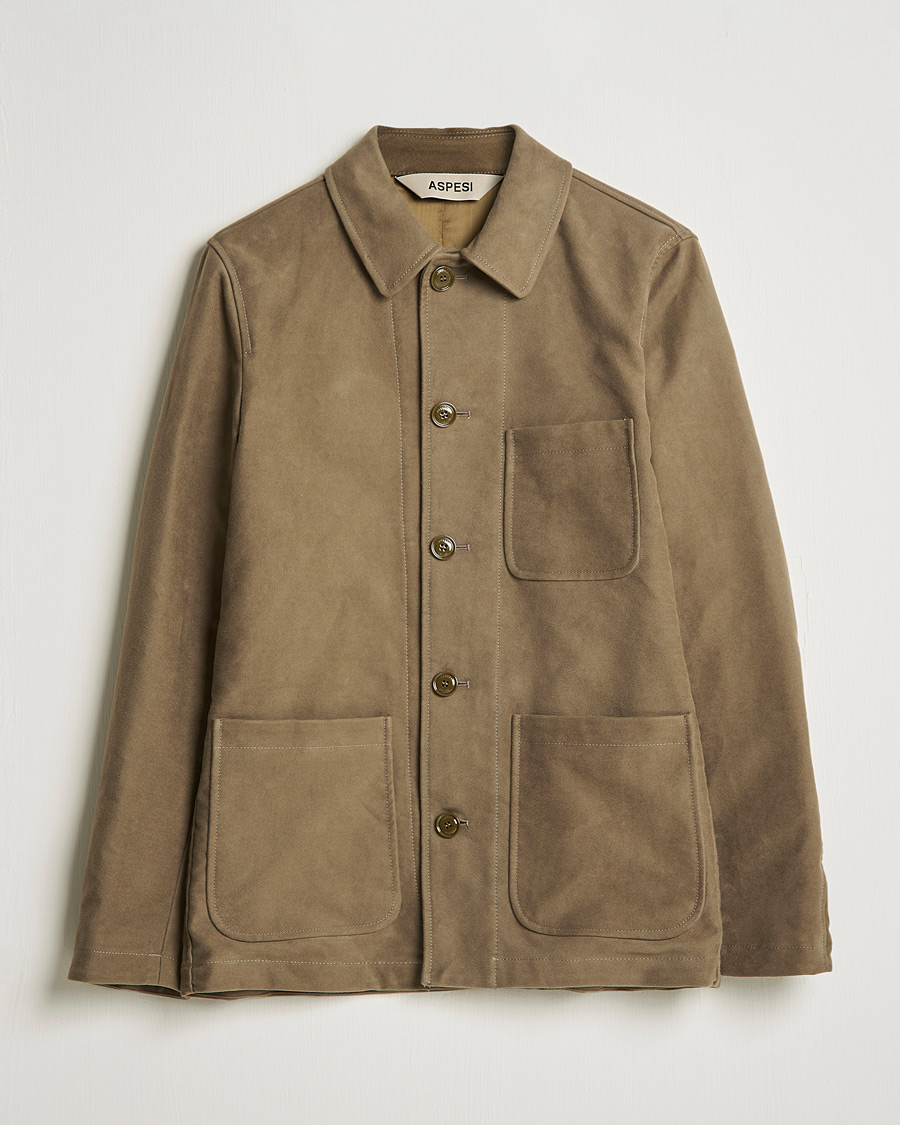 Miehet |  | Aspesi | Tadao Shirt Jacket Light Military
