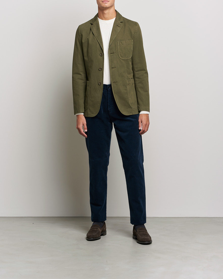Mies | Puuvillaiset pikkutakit | Aspesi | Murakami Cotton Blazer Military Green