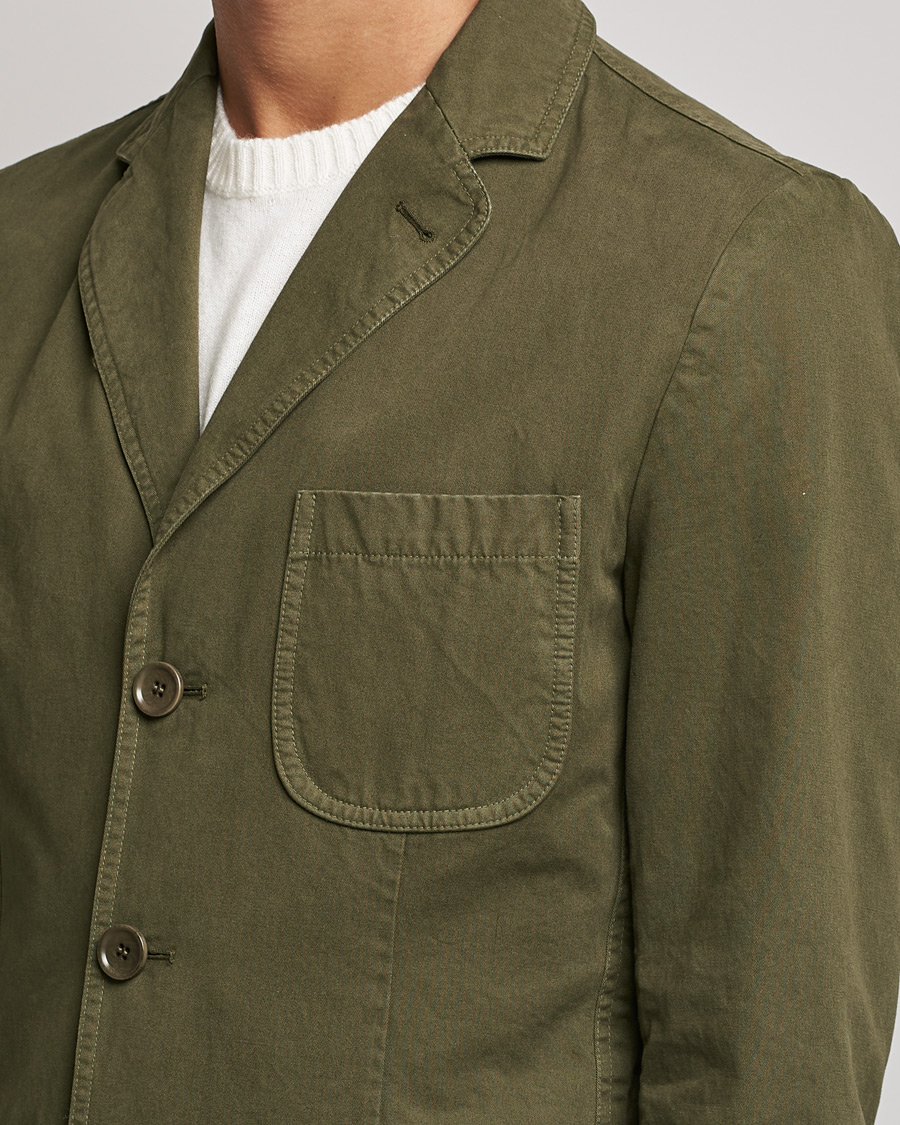 Mies | Pikkutakit | Aspesi | Murakami Cotton Blazer Military Green