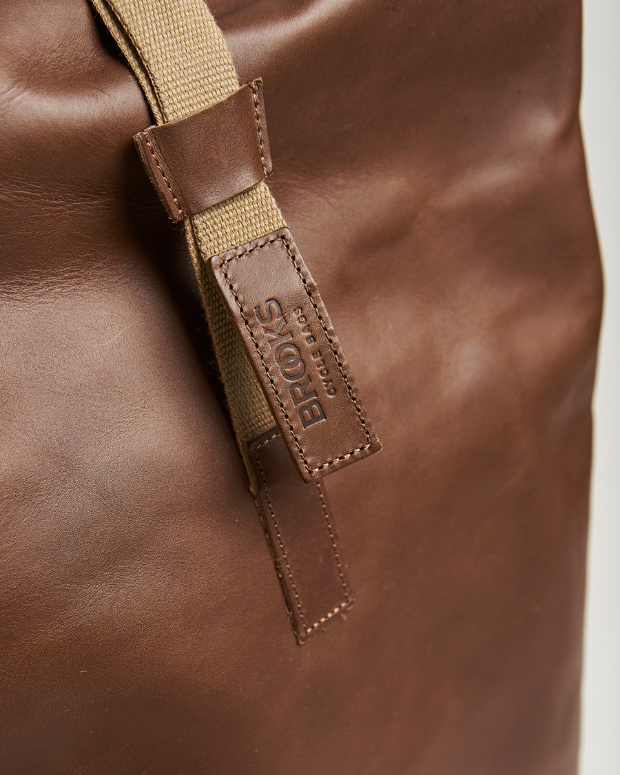 Mies | Laukut | Brooks England | Pickwick Large Leather Backpack Dark Tan