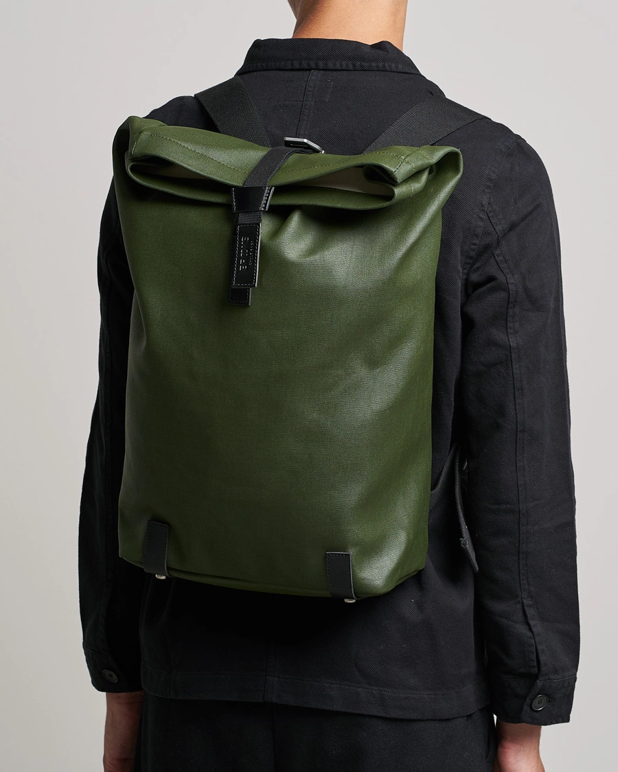 Mies | Reput | Brooks England | Pickwick Cotton Canvas 26L Backpack Forest
