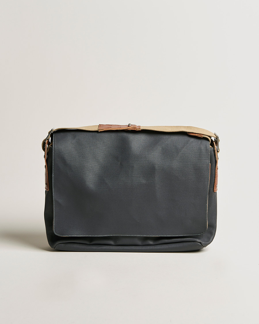 Mies | Brooks England Barbican Cotton Canvas 13L Shoulder Bag Grey | Brooks England | Barbican Cotton Canvas 13L Shoulder Bag Grey