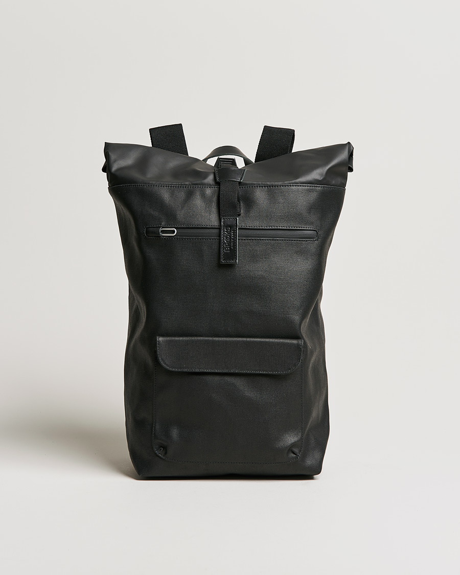 Mies | Laukut | Brooks England | Rivington Cotton Canvas 18L Rolltop Backpack Black
