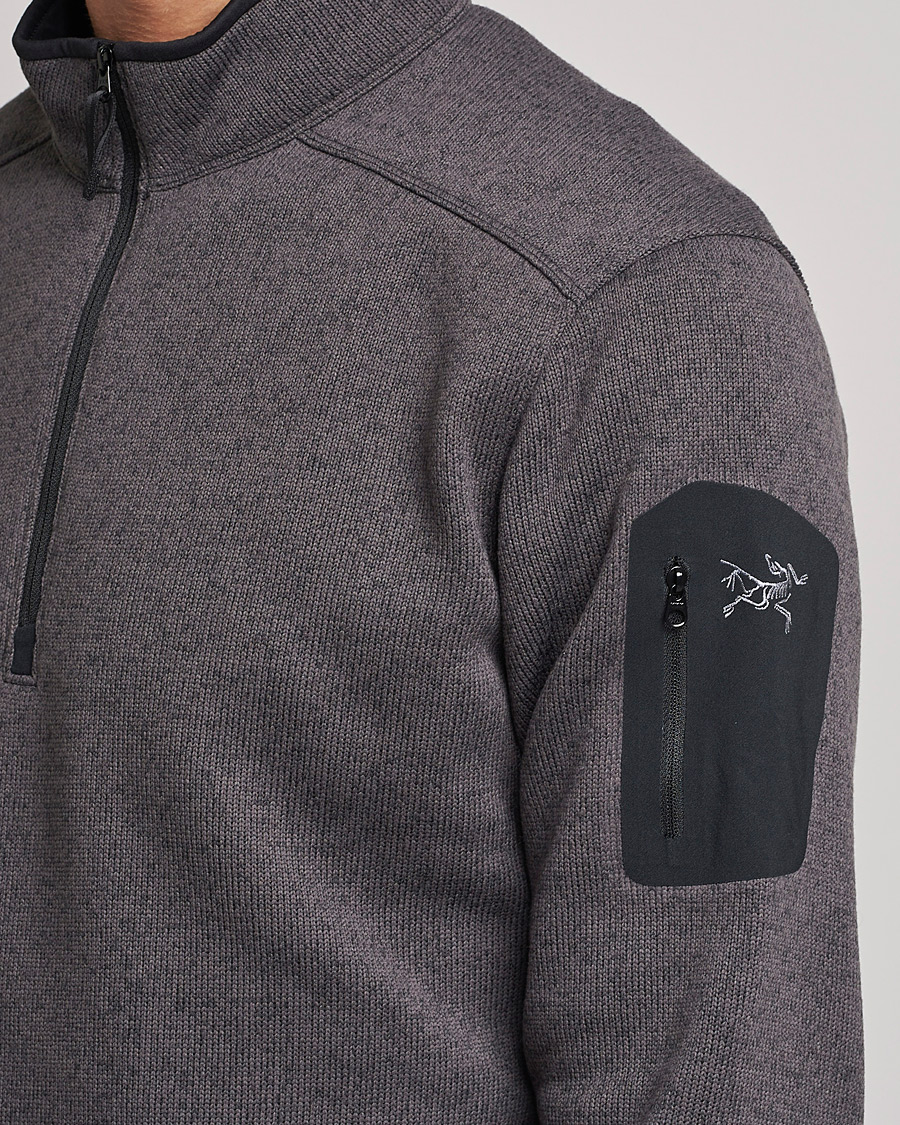 Mies | Puserot | Arc'teryx | Covert Half-Zip Black Heather