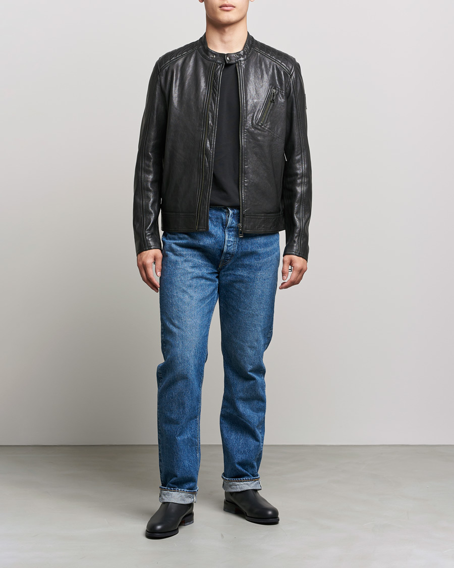 Mies | Takit | Belstaff | V Racer 2.0 Leather Jacket Black