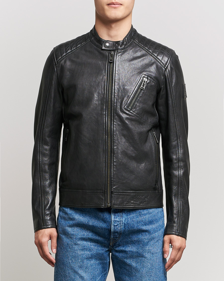 Mies | Takit | Belstaff | V Racer 2.0 Leather Jacket Black