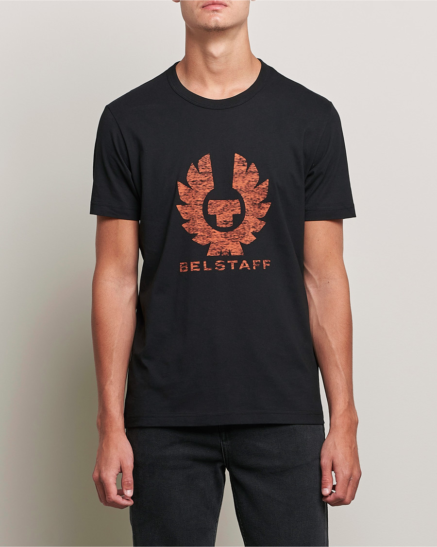 Mies | T-paidat | Belstaff | Coteland Logo Crew Neck Tee Black/Orange
