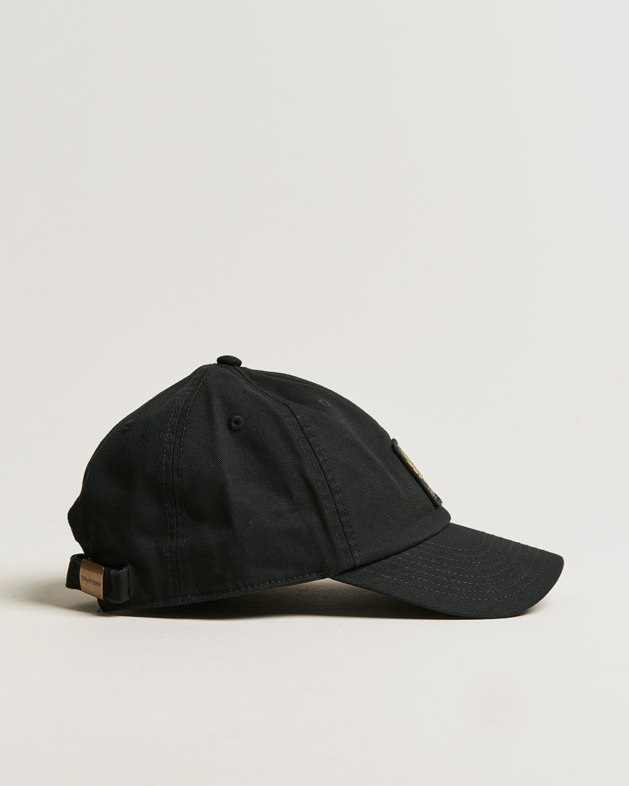 Mies | Belstaff Phoenix Logo Cap Black | Belstaff | Phoenix Logo Cap Black