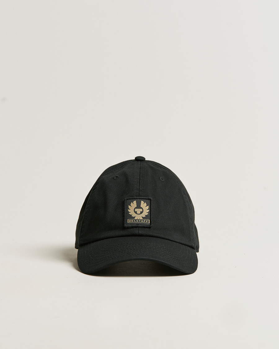 Mies | Belstaff Phoenix Logo Cap Black | Belstaff | Phoenix Logo Cap Black
