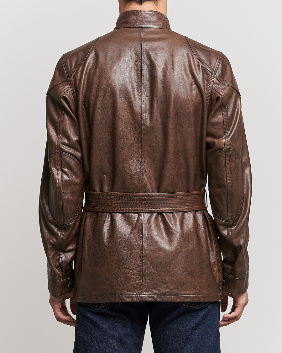 Mies | Takit | Belstaff | Trialmaster Panther Leather Jacket Saddle Brown