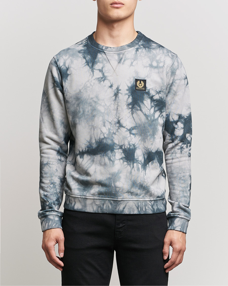 Mies |  | Belstaff | Surface Batik Sweatshirt Granite Grey