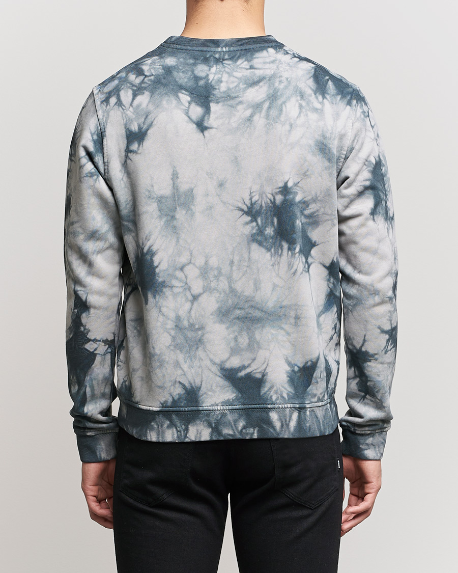 Mies | Puserot | Belstaff | Surface Batik Sweatshirt Granite Grey