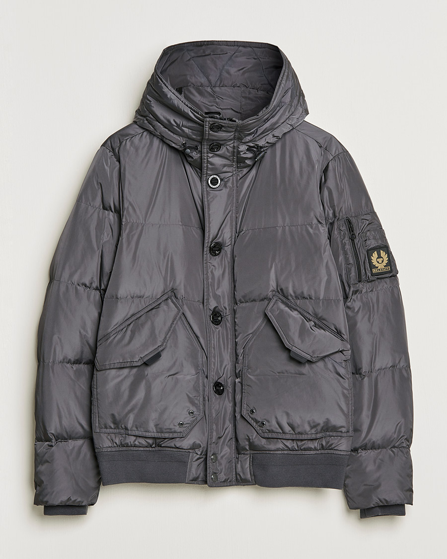 Mies | Takit | Belstaff | Radar Hooded Down Jacket Iron