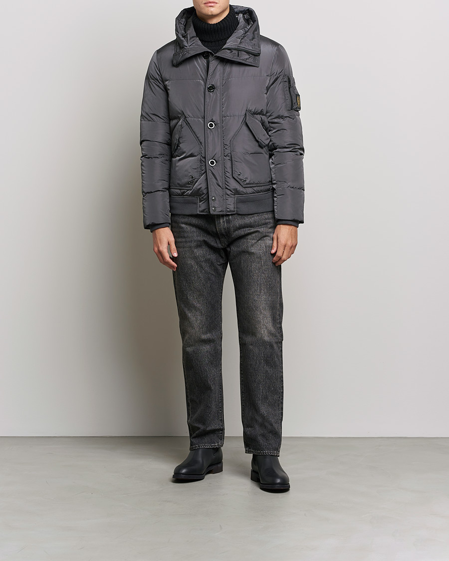 Mies | Takit | Belstaff | Radar Hooded Down Jacket Iron