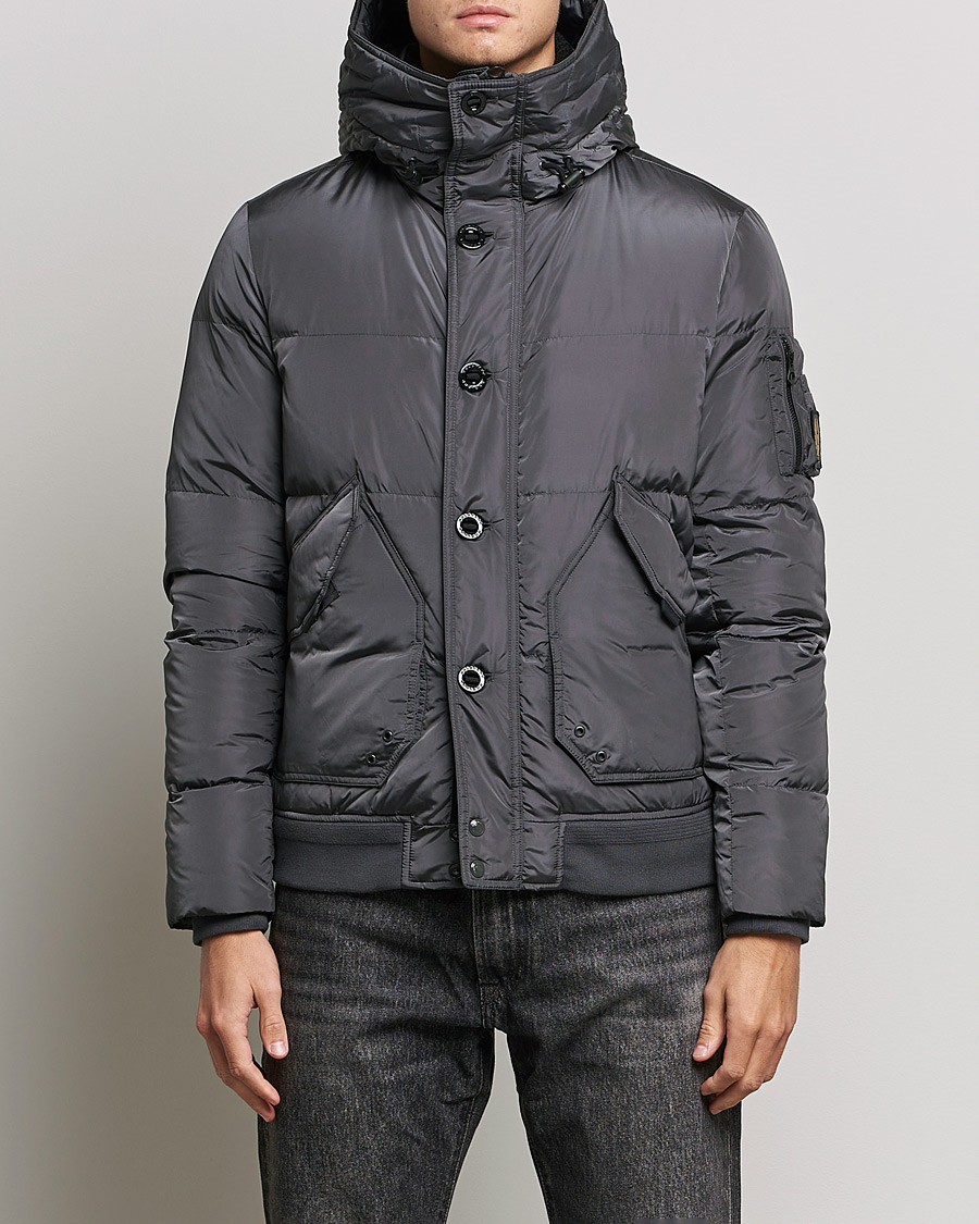 Mies | Takit | Belstaff | Radar Hooded Down Jacket Iron