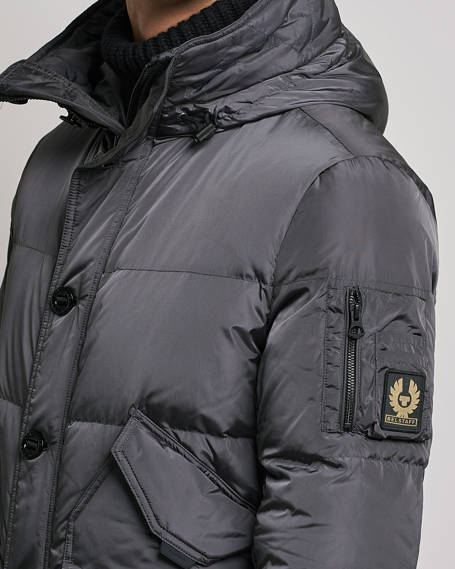 Mies | Takit | Belstaff | Radar Hooded Down Jacket Iron