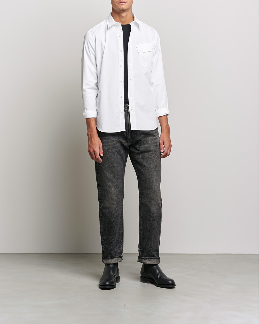 Mies | Kauluspaidat | Belstaff | Pitch Cotton Pocket Shirt White
