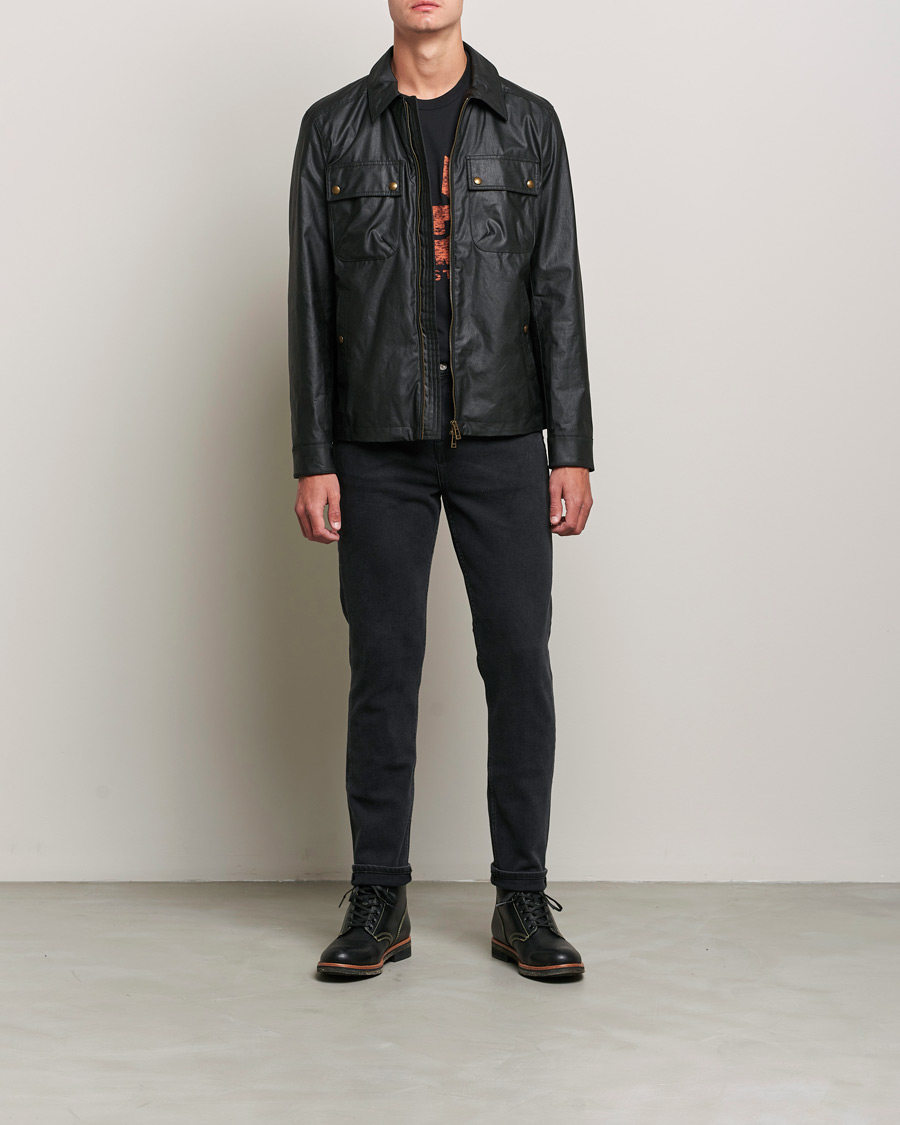Mies | Takit | Belstaff | Tour Waxed Shirt Jacket Black
