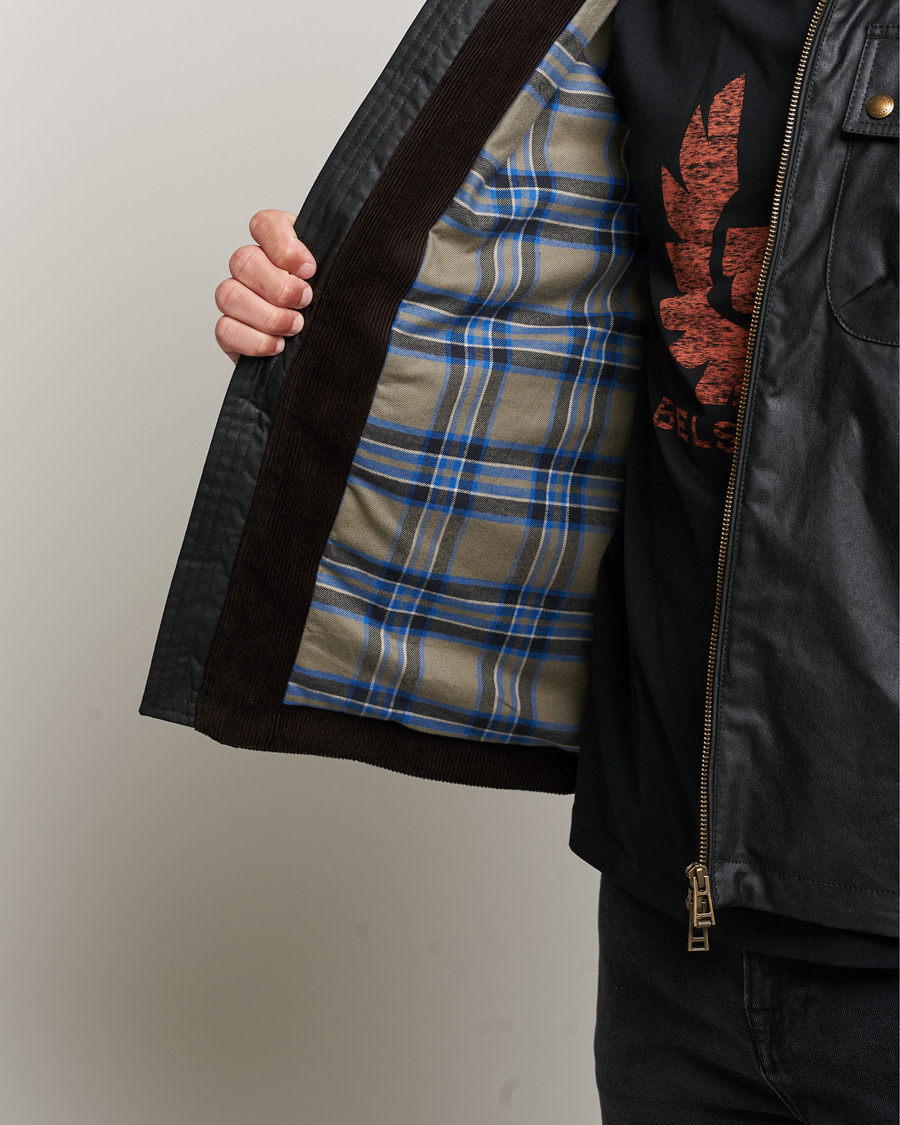 Mies | Takit | Belstaff | Tour Waxed Shirt Jacket Black