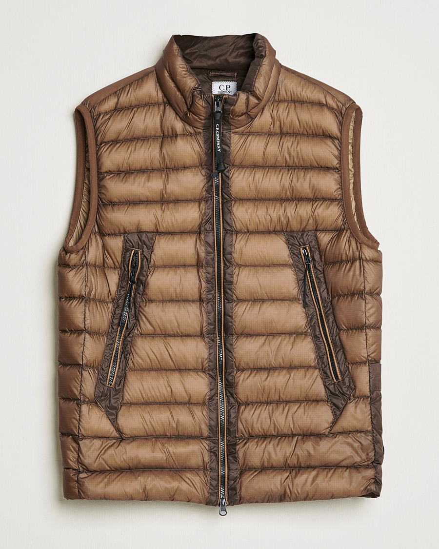 Mies | Takit | C.P. Company | DD Shell Padded Down Vest Brown