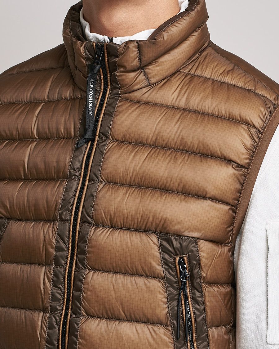 Mies | Takit | C.P. Company | DD Shell Padded Down Vest Brown