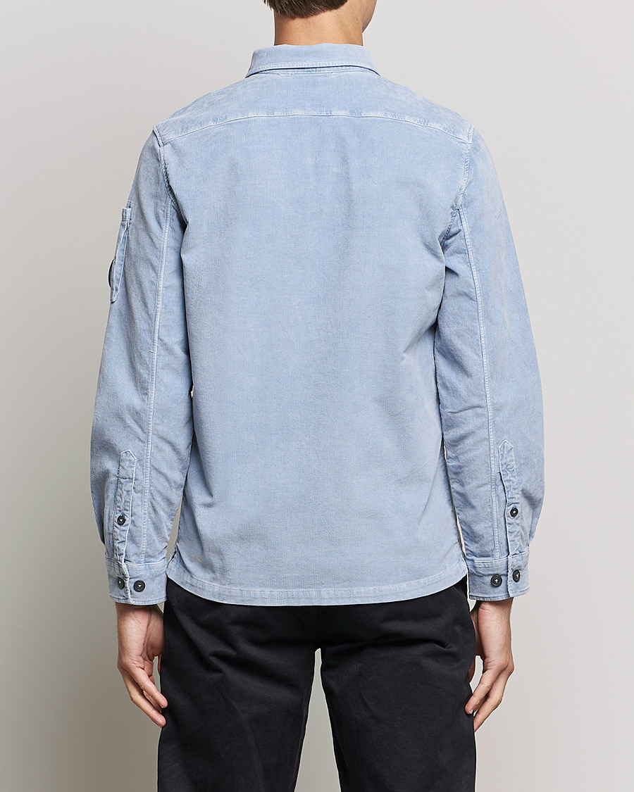 Mies | Kauluspaidat | C.P. Company | Corduroy Lens Overshirt Light Blue