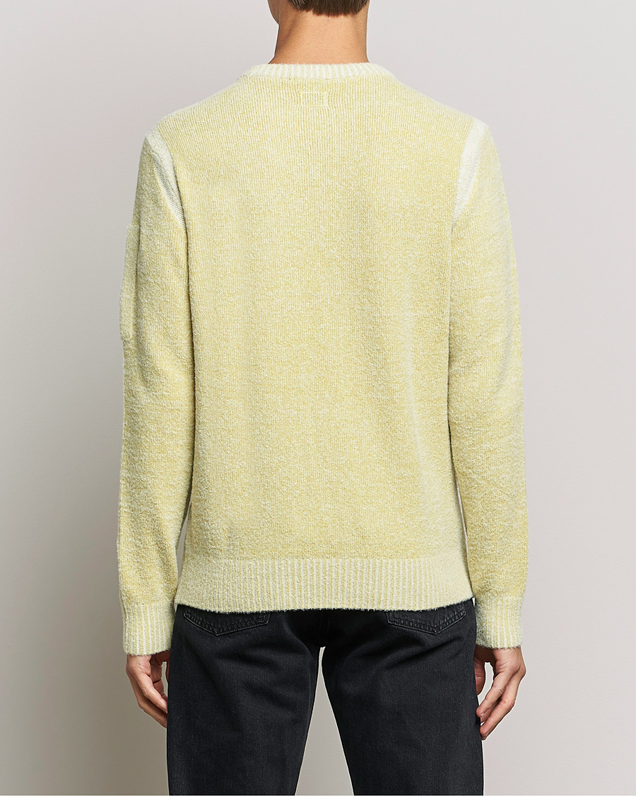 Mies | Puserot | C.P. Company | Fleece Knit Lens Roundneck Yellow
