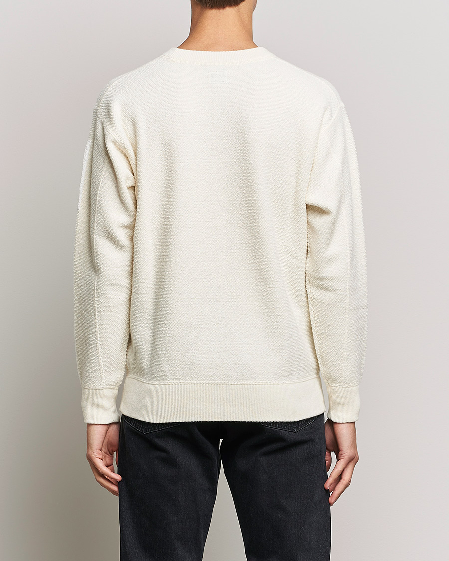 Mies | Puserot | C.P. Company | Structured Lambswool Lens Roundneck White