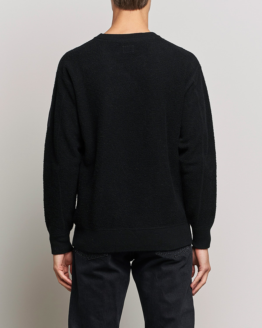 Mies | Puserot | C.P. Company | Structured Lambswool Lens Roundneck Black