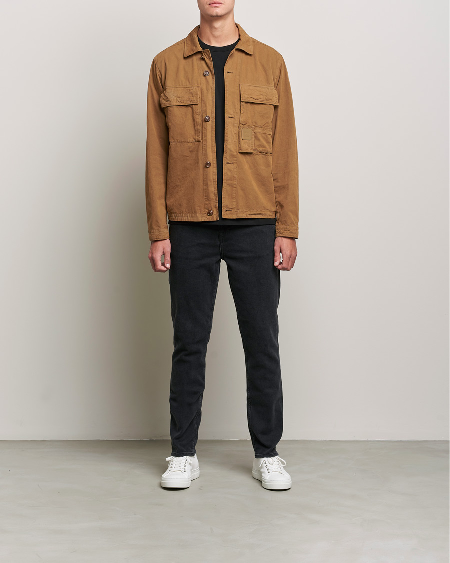 Mies | Kauluspaidat | C.P. Company | Metropolis Micro Reps Diamond Peach Overshirt Khaki