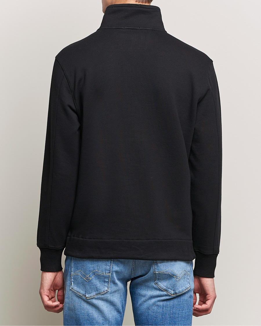 Mies | Puserot | C.P. Company | Metropolis Diagonal Raised Fleece Half Zip Black