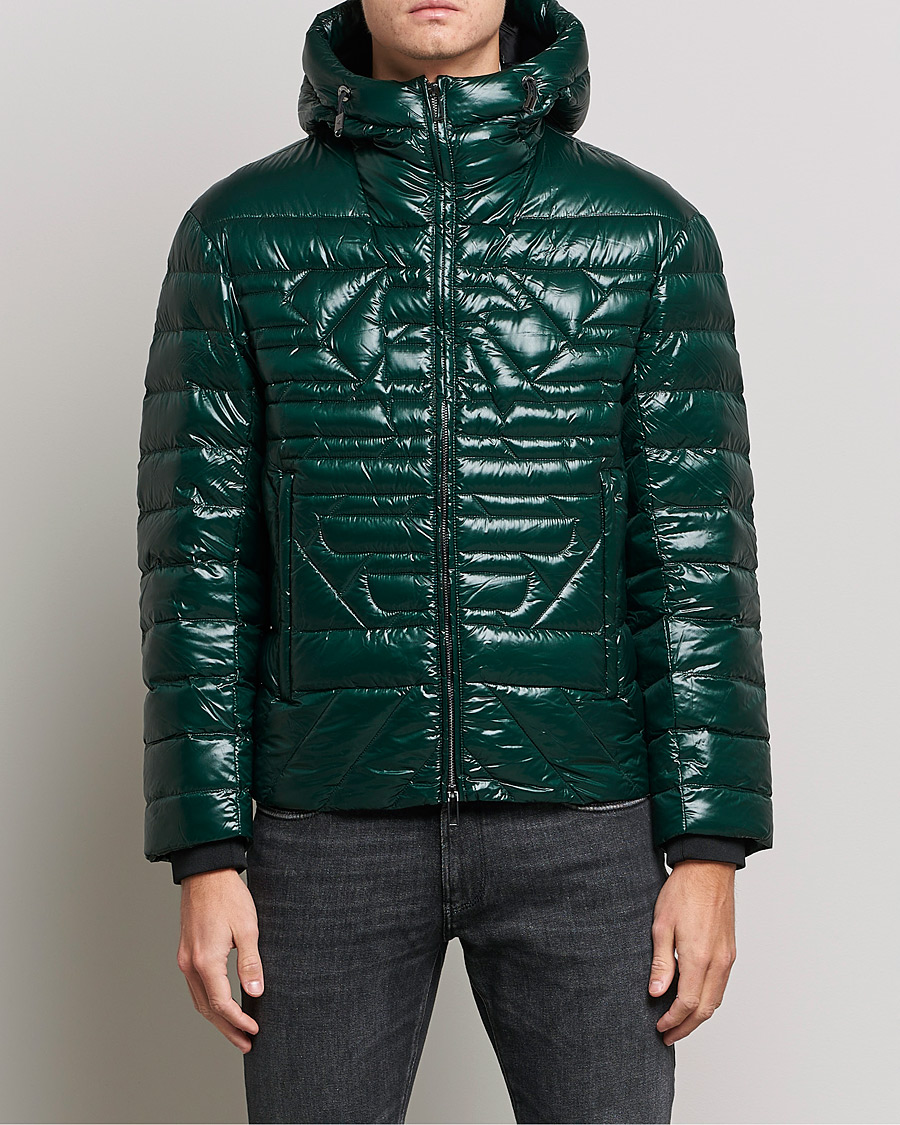 Mies | Nykyaikaiset takit | Emporio Armani | Light Weight Down Jacket Green
