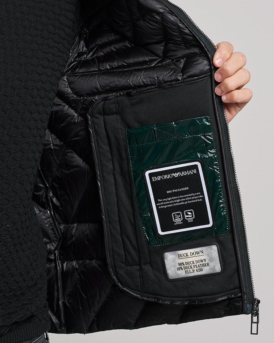 Mies | Takit | Emporio Armani | Light Weight Down Jacket Green