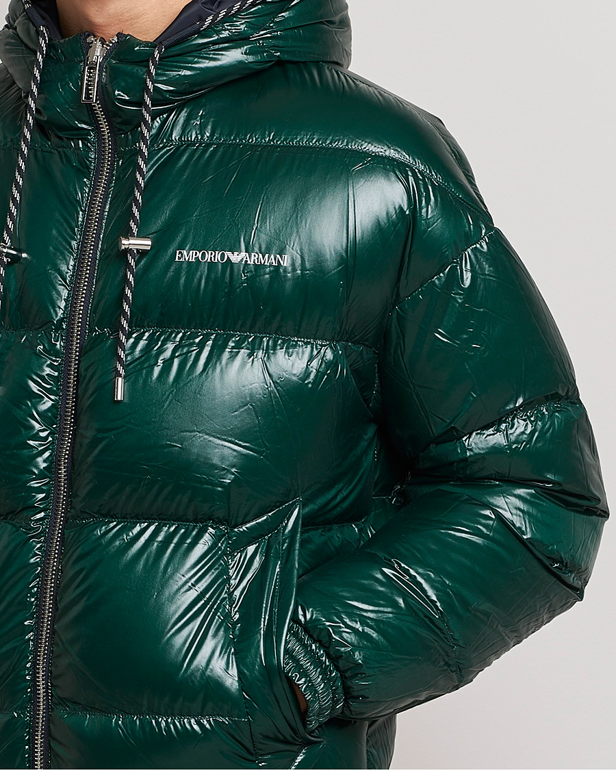 Mies | Takit | Emporio Armani | Down Puffer Jacket Green/Black