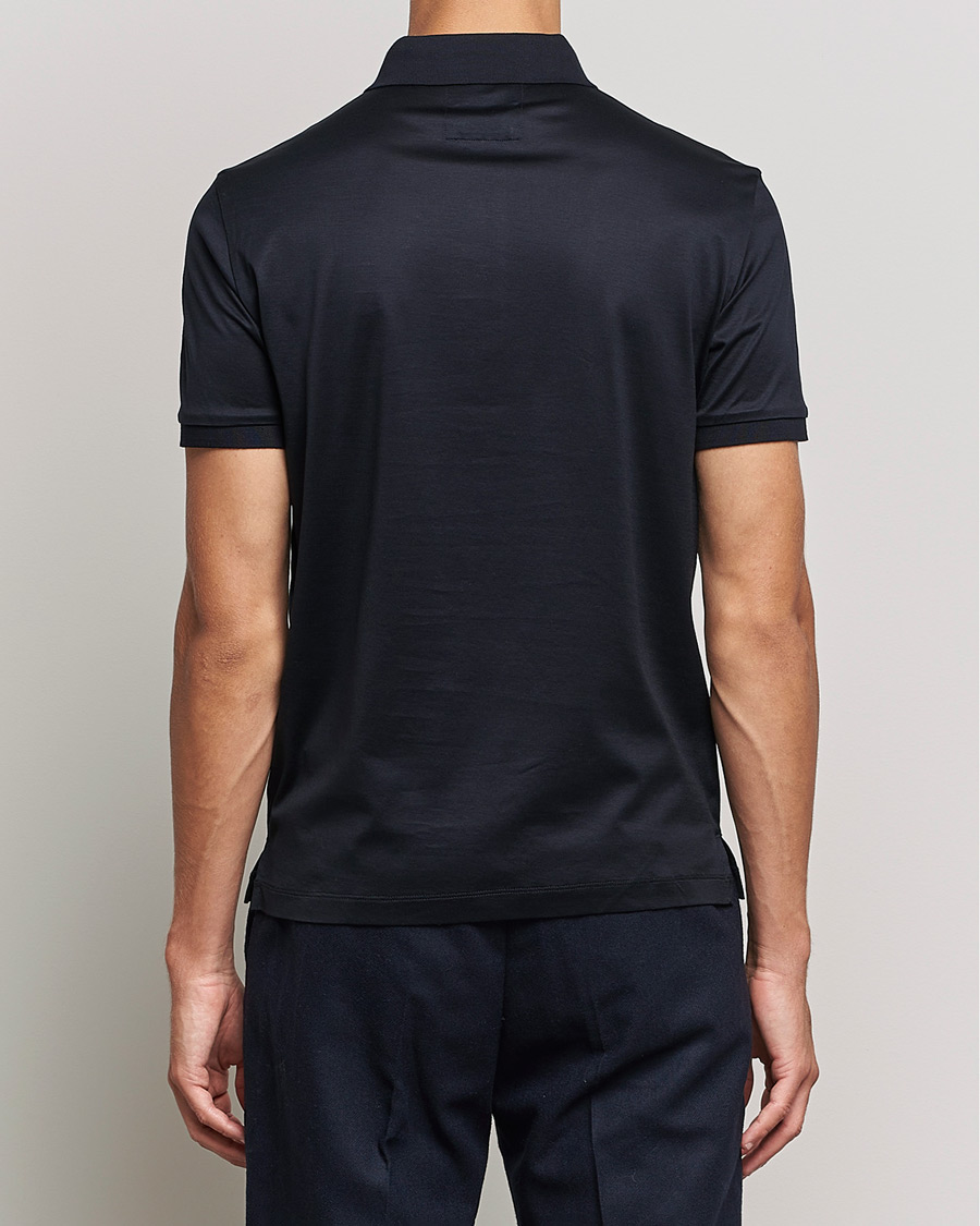 Mies | Pikeet | Emporio Armani | Cotton Stretch  Pique Navy