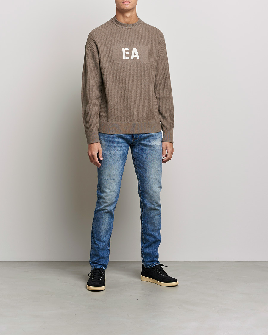 Mies | Farkut | Emporio Armani | Slim Fit Jeans Light Blue