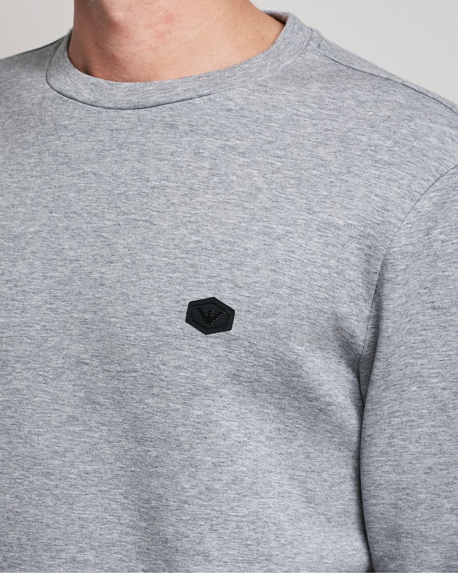 Mies | Puserot | Emporio Armani | Cotton Sweatshirt Grey