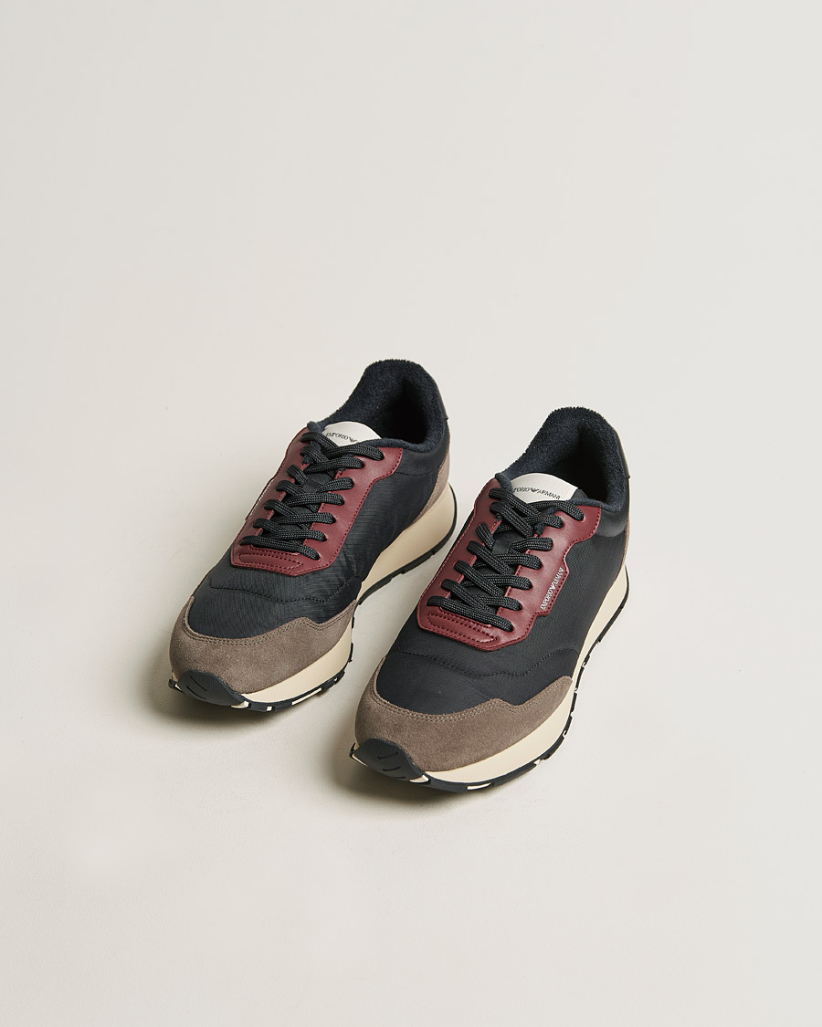 Mies |  | Emporio Armani | Running Sneaker Black