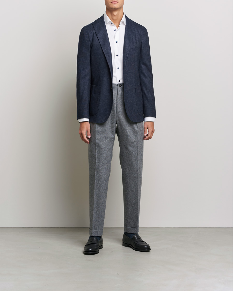 Mies | Kauluspaidat | Eton | Organic Cotton Signature Twill Contemporary Shirt White